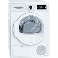 Balay 3SC187B - Secadora condensación puerta cristal 8kg blanco clase de eficiencia energetica b